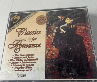 Classics For Romance 3 CD Set NEW Sealed Various Artists 200 Minutes+ - Image 1 of 3