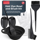 7PCS Hair Dye Kit | Colouring Bleaching Mixing Bowl and Brush Set Comb Tinting