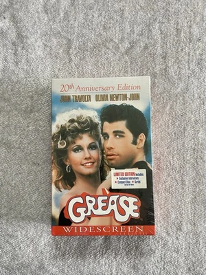 Grease 20th Anniversary VHS Edition John Travolta Olivia Newton-John New Sealed - Image 1 of 2