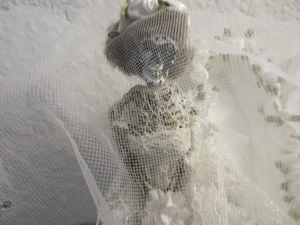 OOAK Creepy Doll Bride Skelett Ghost Ghoul with Coffin - Bild 1 von 3