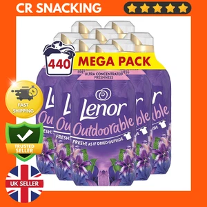 Lenor Outdoorable Fabric Conditioner Moonlight Lily 55w x 8 - Picture 1 of 2