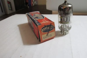 Tubo Raytheon 6BW8 vintage - Foto 1 di 2
