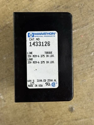 MARATHON SPECIAL PRODUCTS 1433126 POWER TERMINAL BLOCK 143   - Image 1 of 2