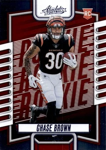 2023 Panini Absolute - Rookies Chase Brown #142 (RC) - Bild 1 von 2
