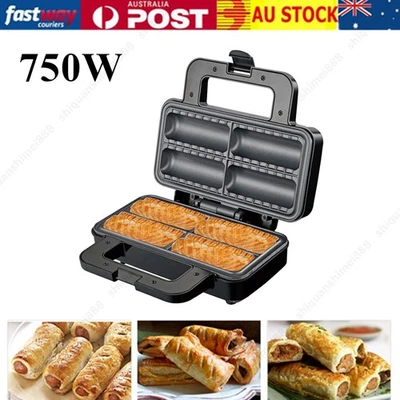 750W Sausage Roll Maker Breakfast Sausage Rolls and Snacks Making Machine AU - image 1 of 4