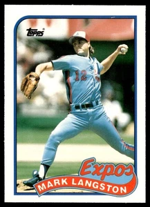 1989 Topps Traded Mark Langston #66T - Picture 1 of 2