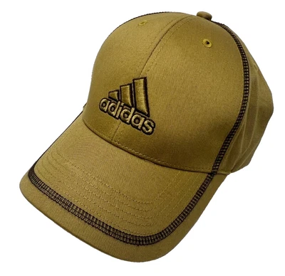 NUEVO Adidas Para Hombre Abrams Deporte Informal Pickleball/Golf Sombrero-Dorado/Negro 5123708 Foto 1 de 2