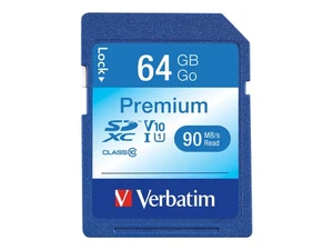 Verbatim VB-SDXC10-64G 64 GB SDXC Classe 10 10 MB/s 10 MB/s Class 10 44024 - Foto 1 di 1