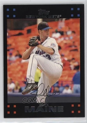 2007 Topps Red Back John Maine #484 - Image 1 of 2