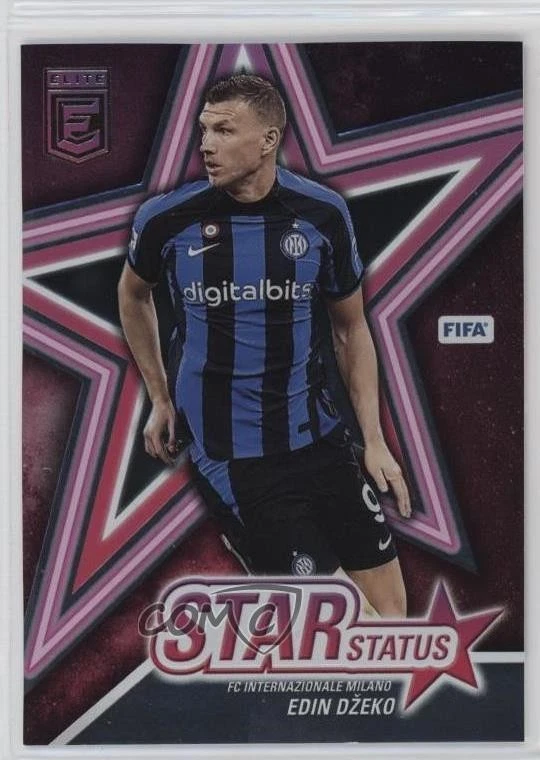 2022-23 Panini Donruss Elite FIFA Star Status Edin Dzeko #12 - Image 1 of 2