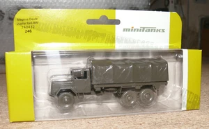 S82  Herpa Minitanks Military 740432 246 Magirus Deutz Jupiter 6x6  Bundeswehr - Bild 1 von 1