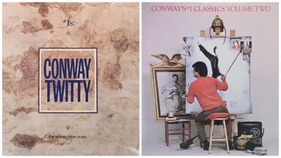 Conway Twitty #1s LP Factory Sealed Record Bundle Lot Greatest Hits Best Of - Image 1 of 4