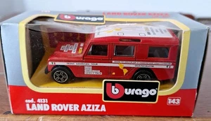 Burago Red Land Rover Aziza scale 1/43 Diecast car, cod. 4131 - Picture 1 of 8