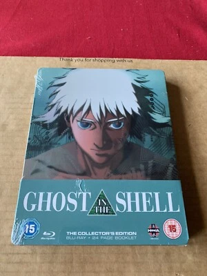 GHOST IN THE SHELL (1995) - Blu-Ray Steelbook NEW & SEALED Manga Original Rare! - Image 1 of 4