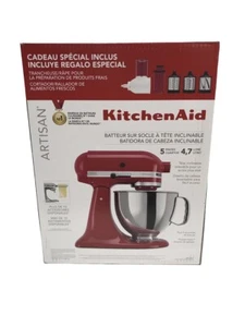 KITCHENAID KSM150FBER ARTISAN SERIES MISCELATORE A TESTA BASCULANTE 5 QUARTI (EPJ029498) - Foto 1 di 3