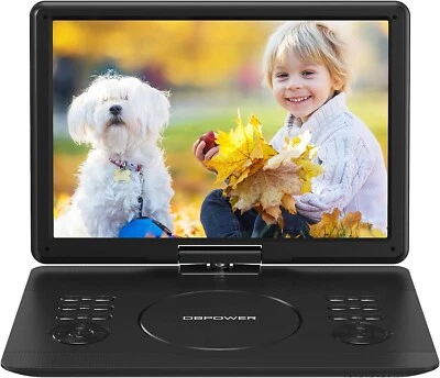 New 16.9" Portable DVD Player wITH HD Swivel Screen Support DVD / USB / SD Card - Image 1 of 4