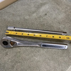 Llave Craftsman 44809 y 44132 1/2" accionamiento trinquete de liberación rápida y extensión - Imagen 1 de 13