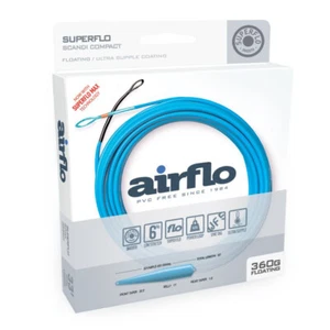 AIRFLO SPEY SUPERFLO MAX SCANDI COMPACT FLOAT 420 GRAIN 30' HEAD IN SKY BLUE - Picture 1 of 6