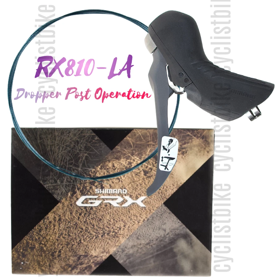 Shimano GRX RX810-LA (Left) Dropper Post Operation Brake Lever NIB  - Image 1 of 1