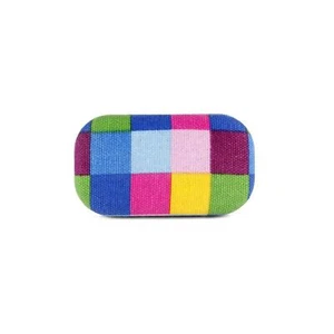 Mini Estuche de Viaje Kikkerland Surtido a Cuadros Tela Compacto Multiuso Soporte Rígido - Imagen 1 de 5