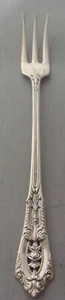 Wallace Rose Point Sterling Silver Cocktail Fork - Picture 1 of 1