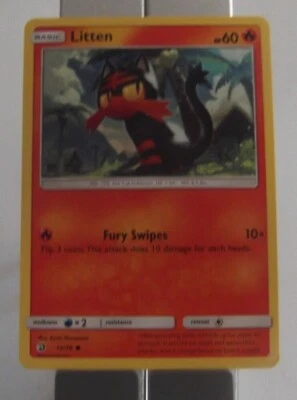 103PK12 - Litten - 12/70 - Dragon Majesty - Common - NM - Image 1 of 2