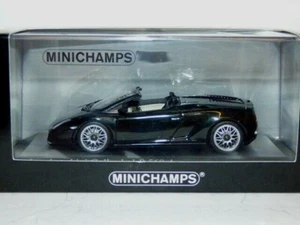 Minichamps Lamborghini Gallardo LP 560-4 Cabriolet schwarz 2009 REF 400 103830 - Bild 1 von 1