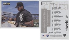 1996 Upper Deck Collector's Choice Silver Signature Frank Thomas #412 HOF