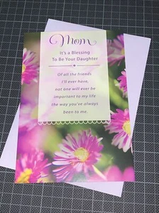 Hallmark Mother’s Day Card From Daughter: You’re Always Important In My Life - Picture 1 of 5