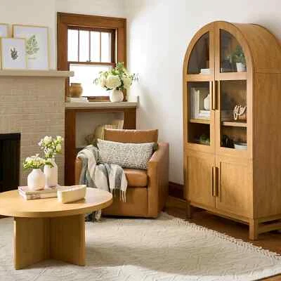 Кофейный столик Better Homes & Gardens Lillian рифленый отделка натуральным сосновым деревом - Изображение 1 из 4