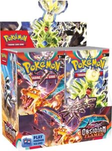 Pokémon TCG S&V Obsidian Flames Booster Box - New, Sealed, In Stock