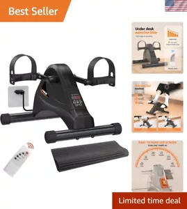 Motorized Pedal Exerciser, Under Desk Bike for Seniors & Rehab - Picture 1 of 7