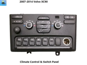 31346604 2007-2014 Volvo XC90 Dash Climate Control Switch Panel OEM - Picture 1 of 9