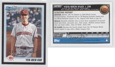 2010 Bowman Prospects Wrapper Redemption Black Yen-Wen Kuo #BP80