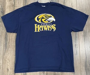 Vintage Everett Hawks Defunct Team Arena Football League AF2 XL Shirt - Picture 1 of 3