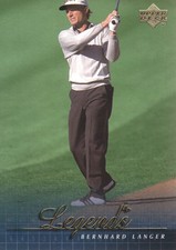 2001 Upper Deck Golf Trading Cards #56 Bernhard Langer Legends