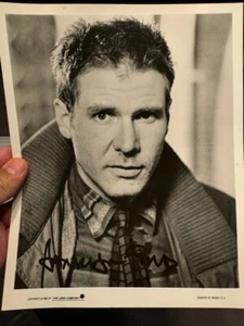 HARRISON FORD FOTODRUCK AUTO AUTOGRAMM - Bild 1 von 1