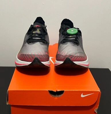 Size 11.5 - Nike Zoom Fly SP Fast Black Red Orbit Green - Image 1 of 4