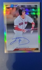 2020 Bowman Heritage Jarren Duran Chrome Prospects Auto.Refractor #92PA-JD 97/99