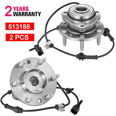 2X Front Wheel Hub and Bearing Assembly for 2002 2003 2004 Isuzu Ascender 4.2L - Image 1 of 4