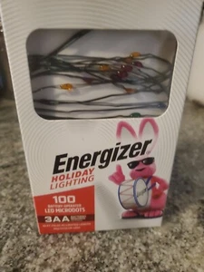 Energizer LED 100 MicroDots 3AA Battery TIMER Holiday Lighting - Picture 1 of 7