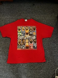 Team Lebron Team Steph Shirt Mens Large KD Harden Westbrook Giannis more NBA 2xl - Picture 1 of 1