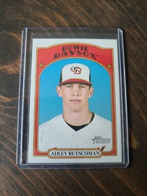 2021 Topps Heritage Minors Baseball #203 Adley Rutschman SP - Image 1 of 2