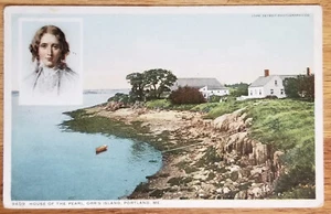 House of the Pearl Orr's Island Portland Maine ME Postkarte 1910er Detroit PC Co. - Bild 1 von 1