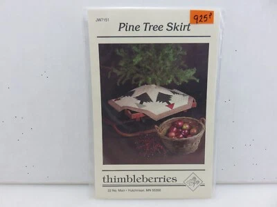 Thimbleberries PINE TREE SKIRT Quilt Applique Wallhanging Pattern JW7151 - Image 1 of 4