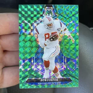 2024 Panini Mosaic NFL Ben Coates #239 Green Mosaic Prizm New England Patriots - Bild 1 von 2