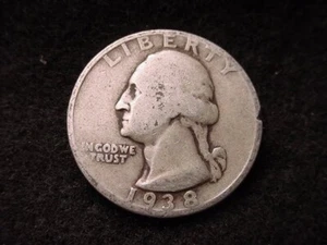 1938-S WASHINGTON QUARTER NICE KEY DATE COIN!! #610 - Picture 1 of 2