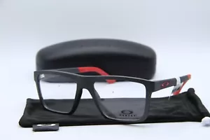 NEW OAKLEY OX8167-0454 VOLT DROP LIGHT STEEL AUTHENTIC CASE EYEGLASSES 54-17 - Picture 1 of 5