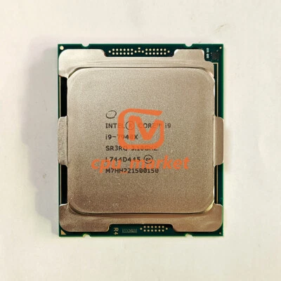 Intel Core i9-7940X SR3RQ 3.1GHz 14 Cores 165W LGA2066 X299 CPU Processor - Image 1 of 2