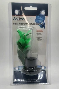 Aqueon Betta Filter Natural Plant for Aquarium. NEW in Package. - Picture 1 of 3